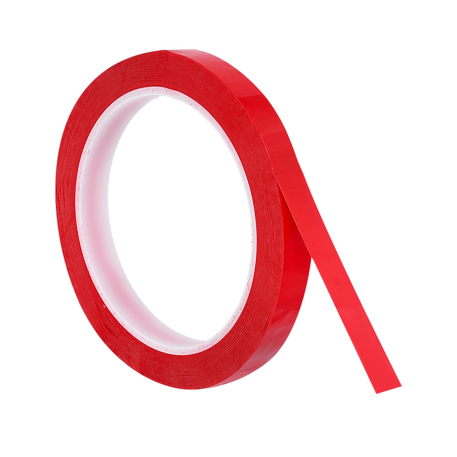 PATIKIL Whiteboard Tape 12mm x 66m, Thin Dry Erase Self Adhesive Chart Line Tape for Graphic Chart Marking DIY Art, Red