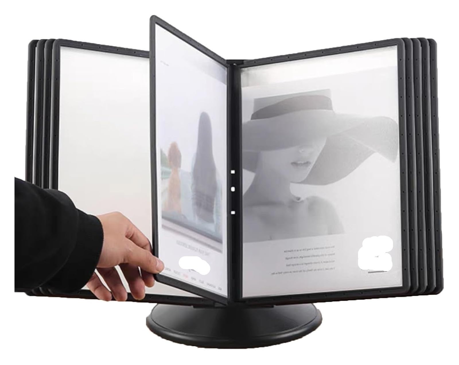 Organizador de referencia escritorio PP+PVC
