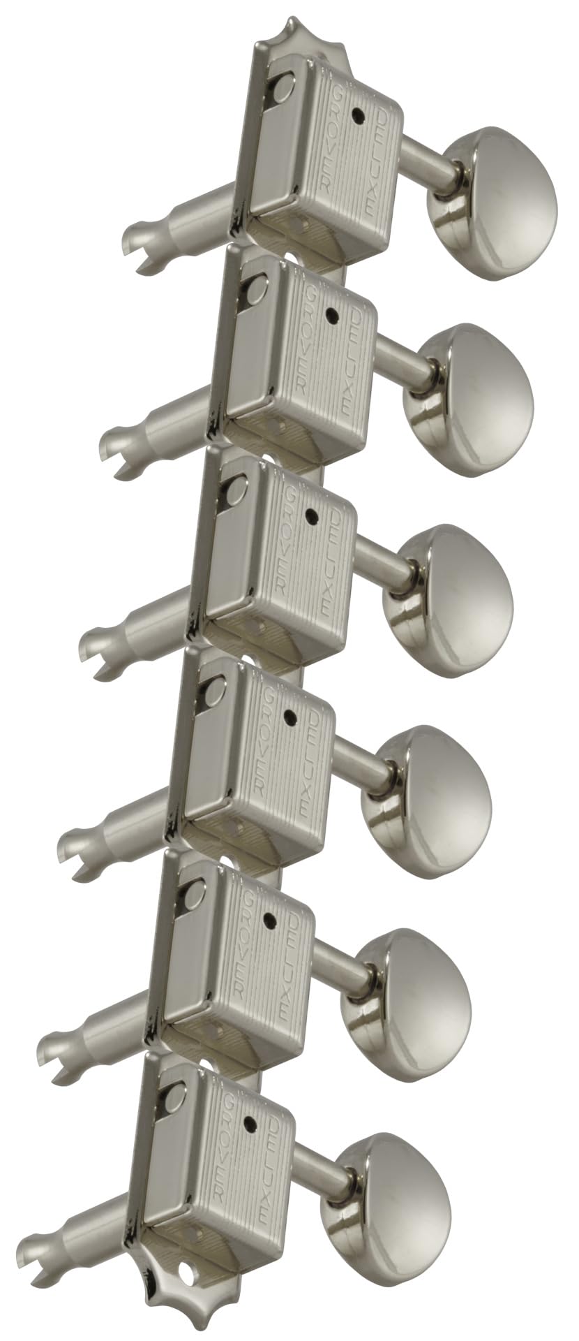 Grover 133N6 Deluxe 6 in Line Machine Heads, Nickel