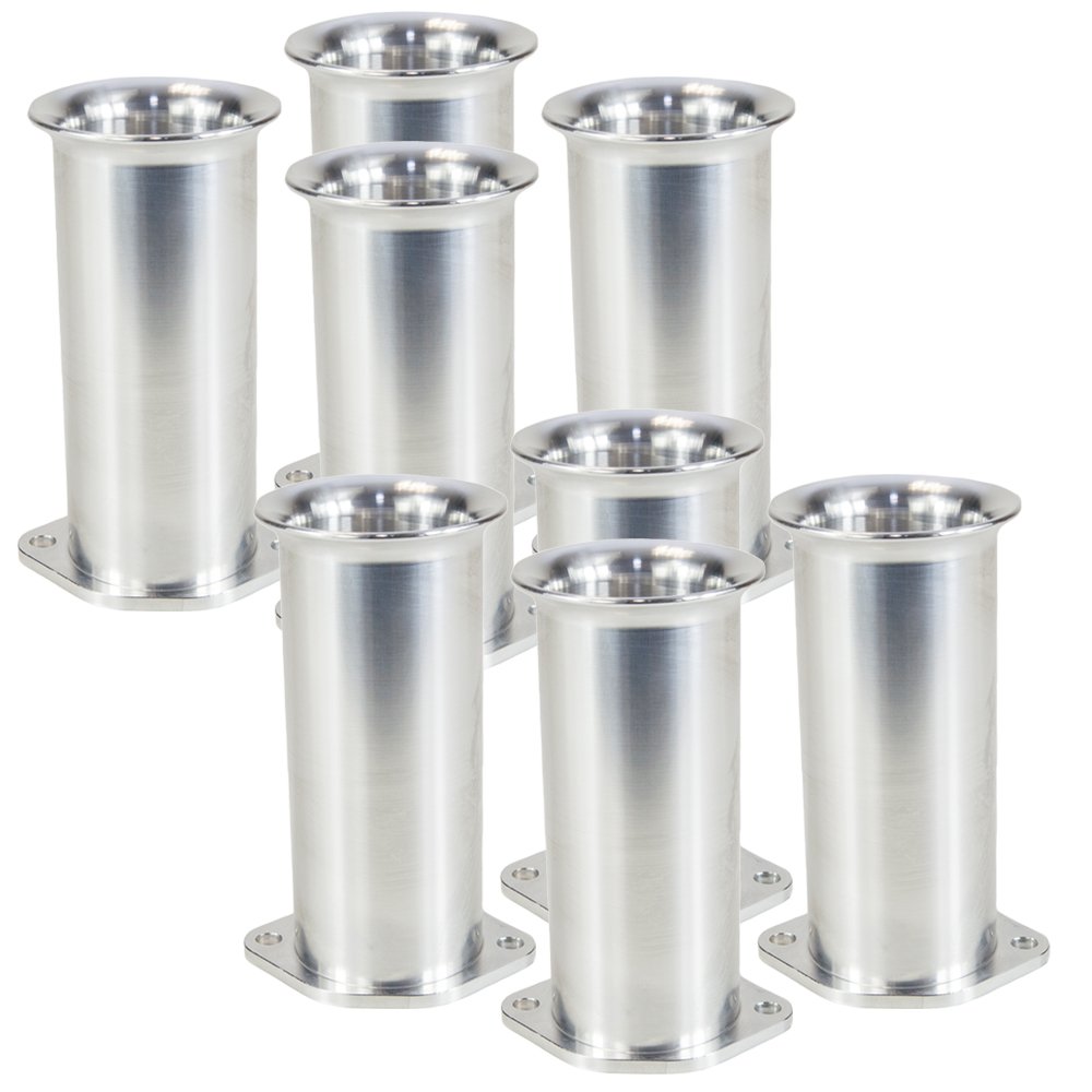 Weber DCOE 40mm 125mm 8pcs Carb Trumpet IDF Dellorto DHLA DRLA Solex ITB