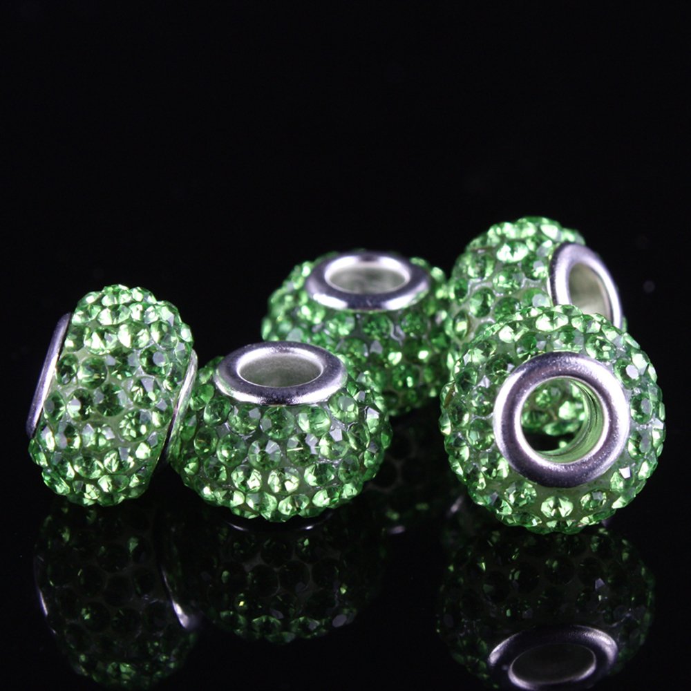 Preciosa, 40 perline di cristallo bohémien, 4 mm, a doppio cono ceco