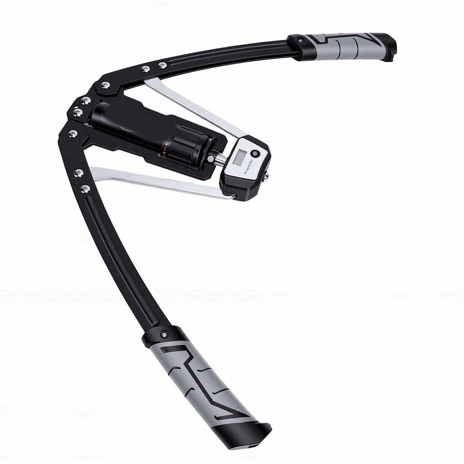 Zunate Trainer Idraulico per Braccia Resistente 10-200 Kg con Impugnatura Ergonomica per Allenamenti su Petto e Braccia