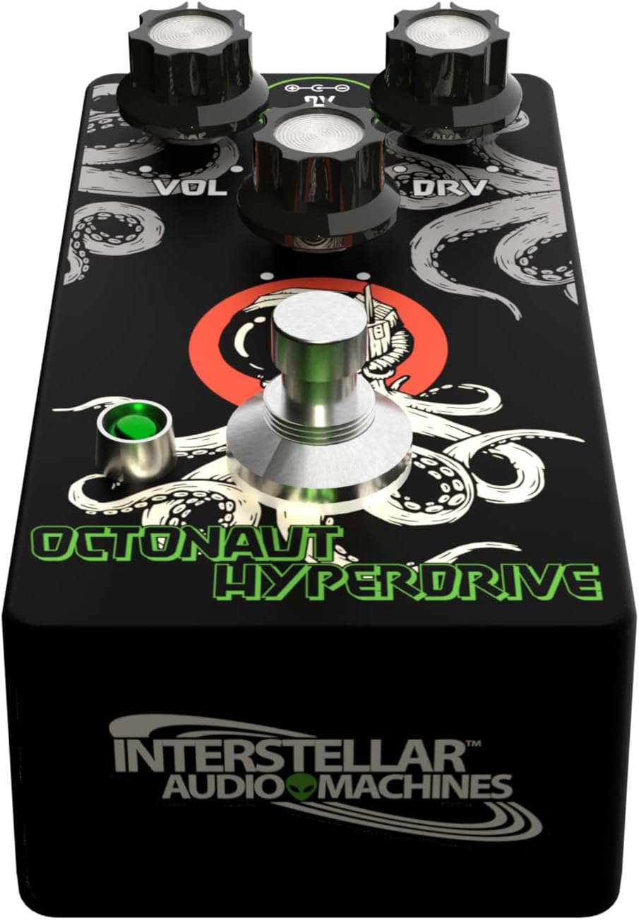 Interstellar Audio Machines - Octonaut Hyperdrive - Transparent Overdrive Effects Pedal