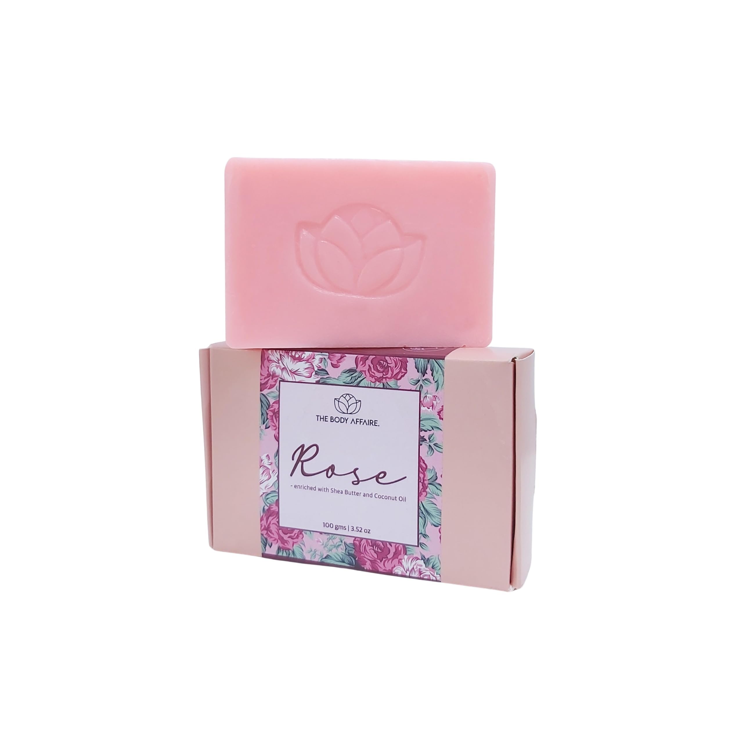 Handmade Soap by The Body Affaire 100 g (ROSE)