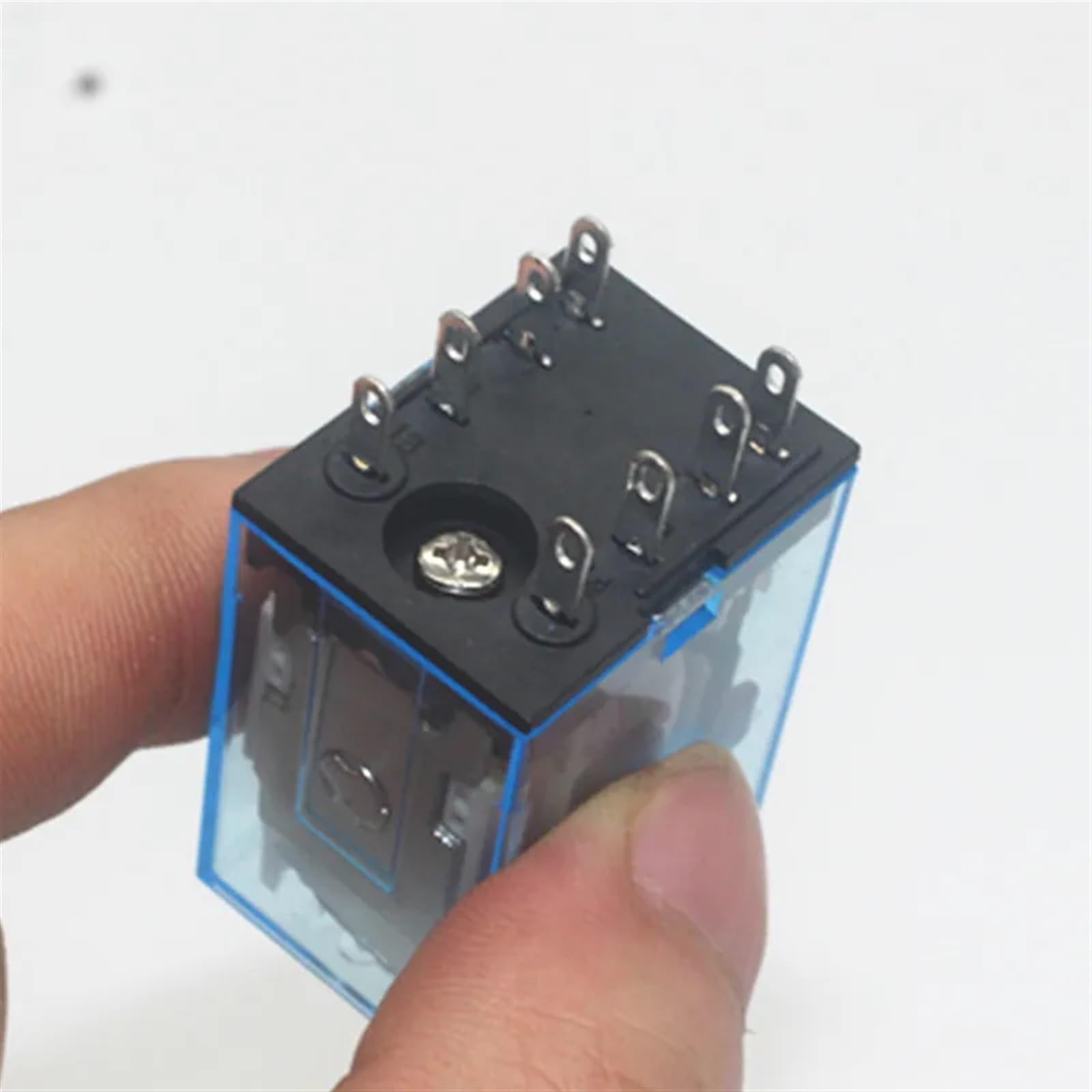 10 Uds MY2P HH52P MY2NJ bobina de relé General DPDT Micro Mini interruptor de relé electromagnético con LED AC 110V 220V DC 12V 24V 380V(AC110V)