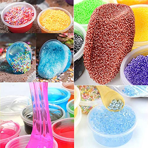 Xinglian XL-2107121753 4 Oz Clear Slime Foam Ball Storage Containers thumb #6