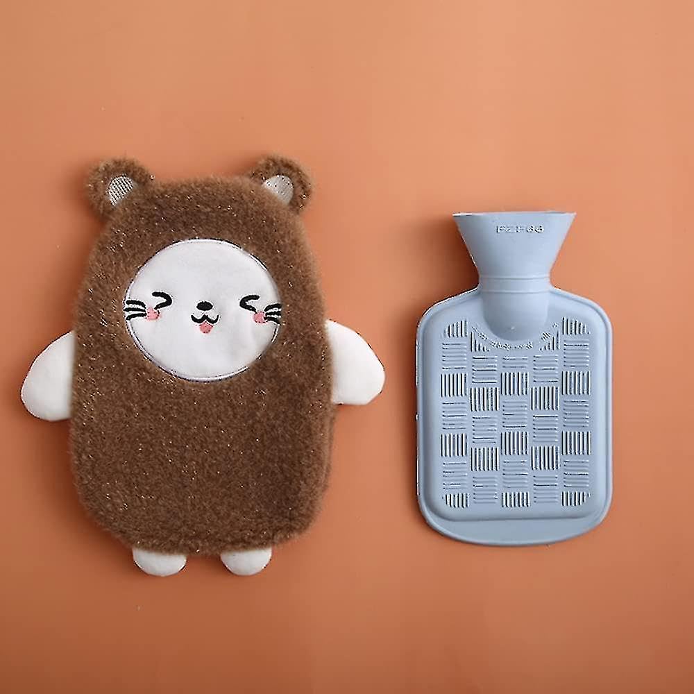 PLUMAZE Adorable Cartoon Design Heating Bag for Soothing Pain Relief - 500 ML Hot Water Bottle with Soft Cover, Ideal Heating Pad for Comfort and Relaxation (Multi) (B0CRHRNMYJ) Amazon Price History, Amazon Price Tracker