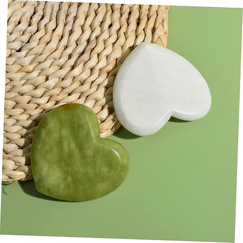 Miniatura 3 de FOMIYES 5pcs Jade Scraping Board Gua Sha Herramienta de masaje Guasha Herramienta de masaje raspador facial Rascador muscular Piedra Natural