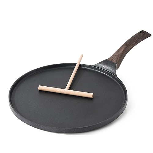 SENSARTE Nonstick Crepe Pan, Swiss Granite Coating Dosa Pan Pancake