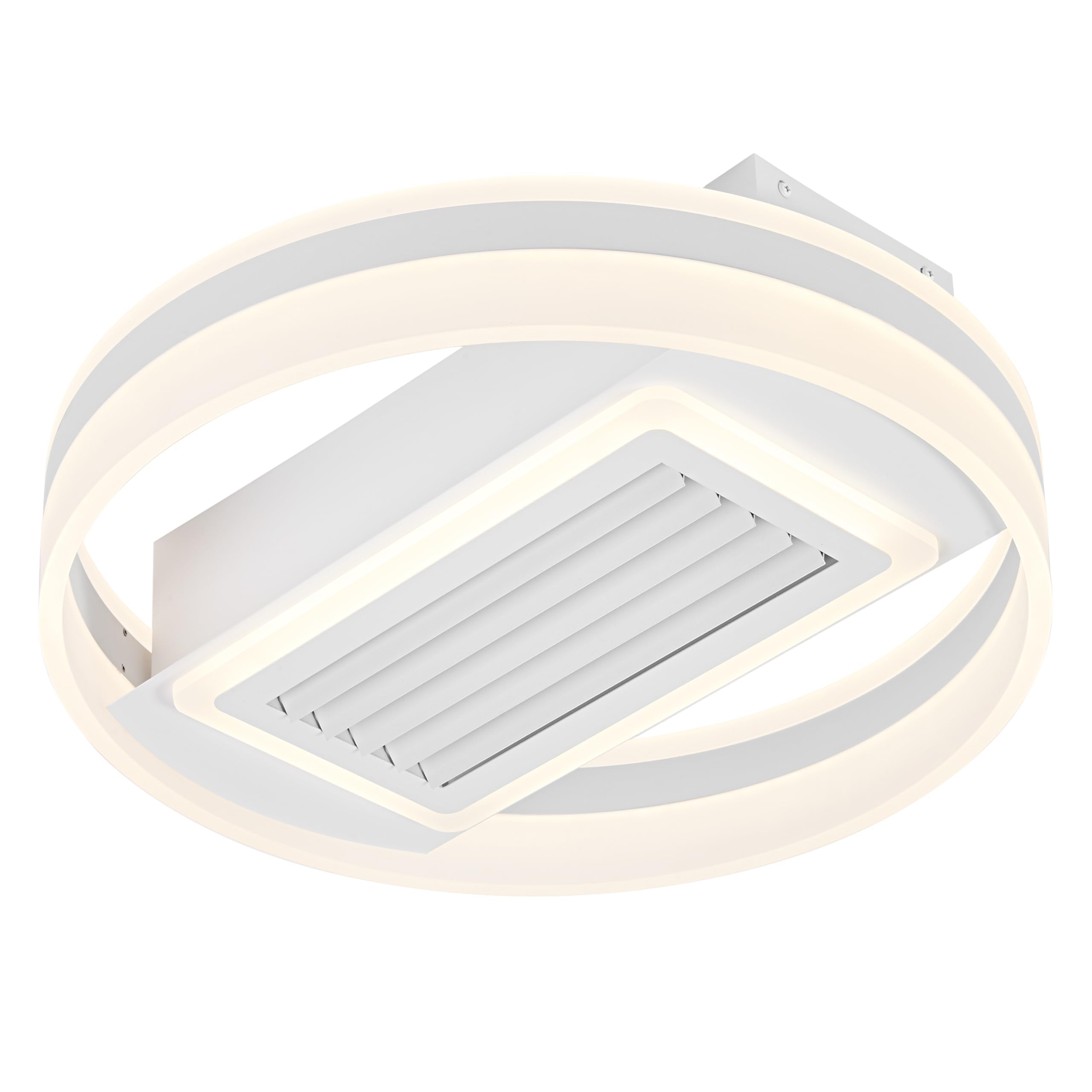LEDVANCE Plafón/ventilador en forma de anillo; 55W; CCT; IP20 para uso | , Ceiling Fans with Lighting, 500.00 Millimetres dia, 30000 Hours, Paquete de 1