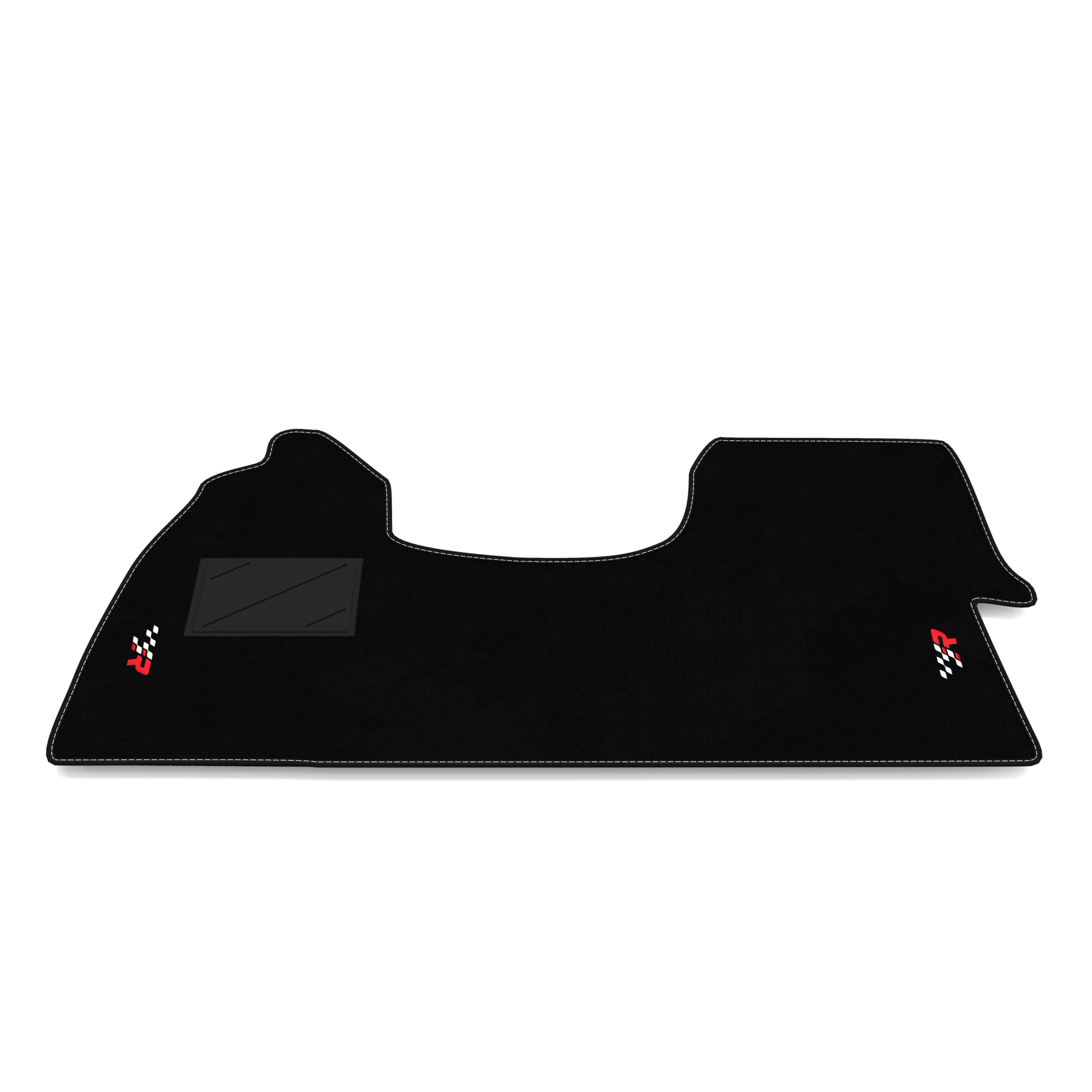 Set de Tapis de Voiture compatibles avec Mercedes Sprinter 2006-2018 | Tapis sur Mesure en Moquette, Broderie R Racing, sur Mesure
