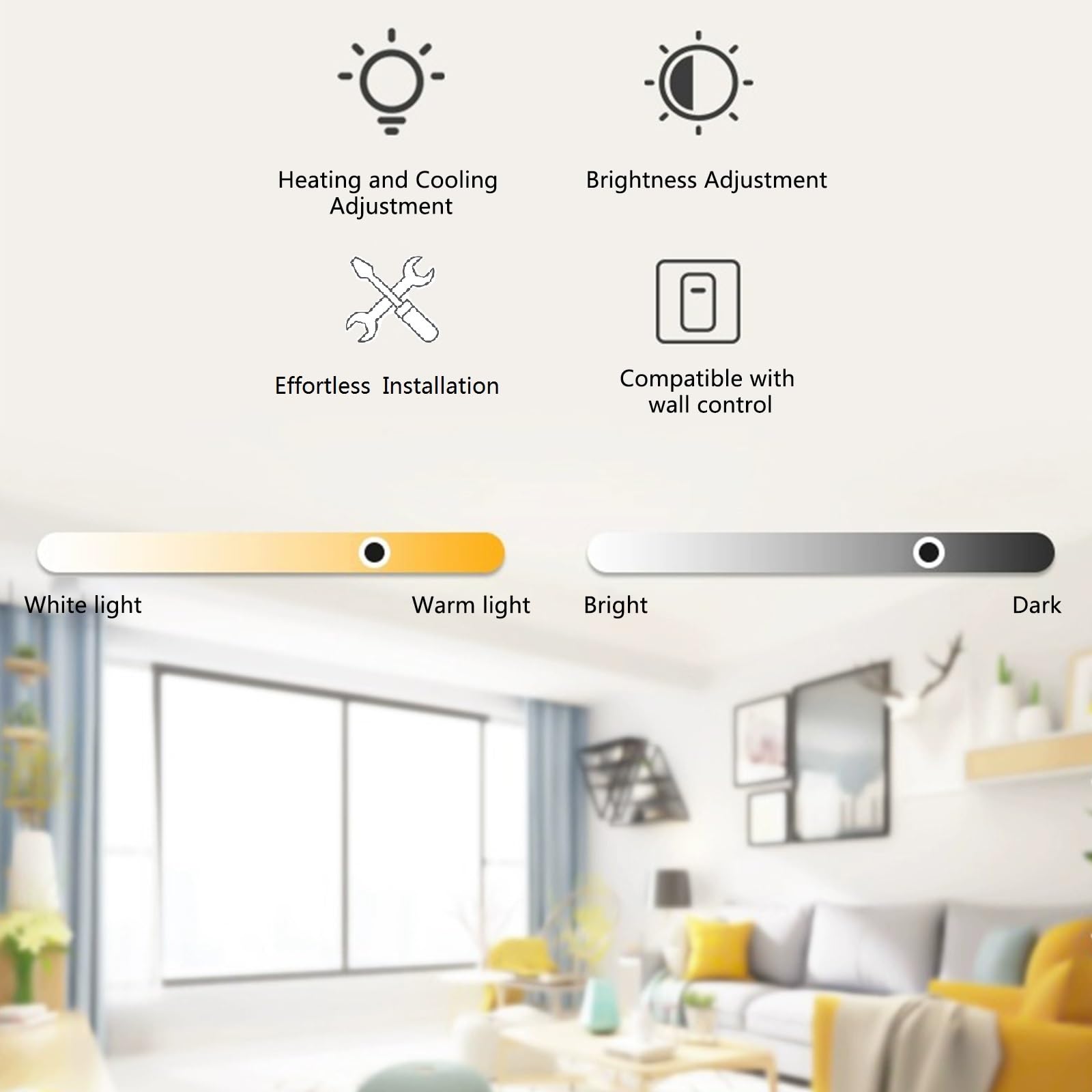 Sonhomay Modern LED Flush Mount Ceiling Light 12 Inch 18W Round Nordic Ceiling Lamp 3 Color Options Wood Flush Mount Light Fixture for Bedroom Hallway Bathroom Foyer Entryway - Image 2