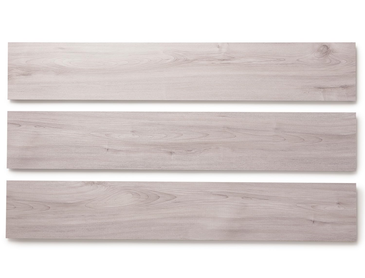 Lucida Surfaces Luxury Vinyl Floor Tiles | Glue Down Adhesive Flooring for DIY Installation | 36 Wood-Look Planks | PresCore | 54 Sq. Feet (36, Chalk, Box of 36 Planks)