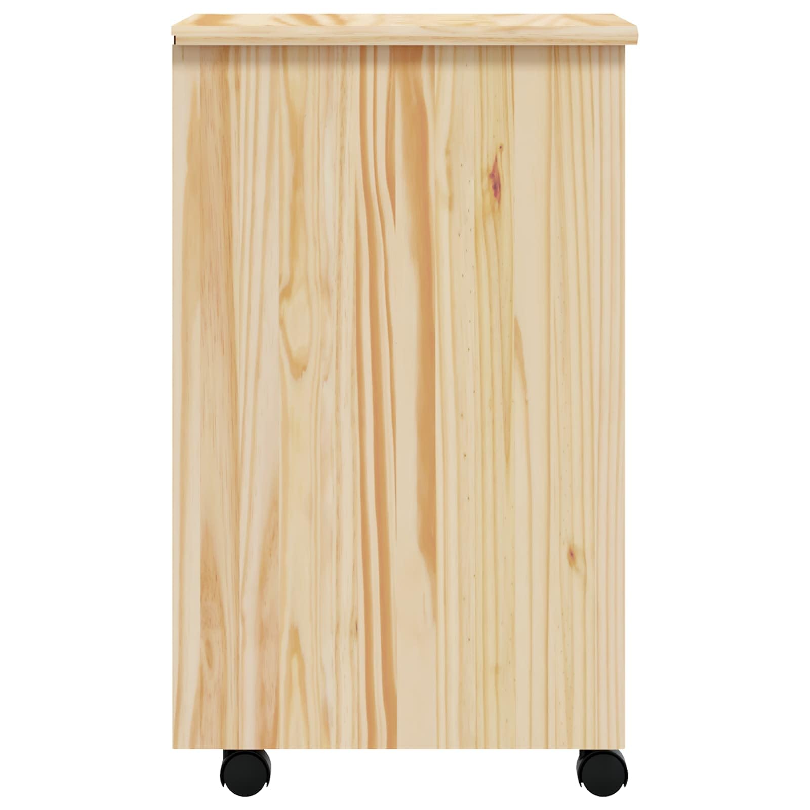 Armadietto Portadocumenti Mobile con Cassetti, Armadietto Portaoggetti per Ufficio su Ruote per Documenti, Libri, Articoli di Cancelleria, Ufficio (34×39×65,5 centimetri)