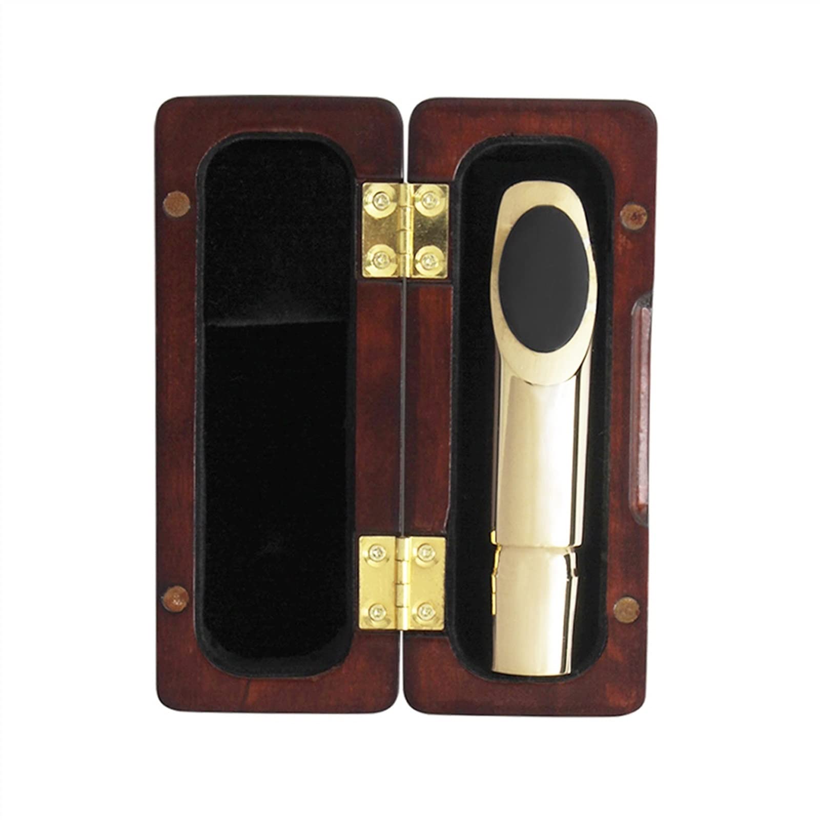TSTS Caja De Boquilla De Saxofón Alto De Madera Maciza, Caja De Boca De Saxofón, Piezas De Instrumentos Musicales Accesorios de repuesto para saxofón
