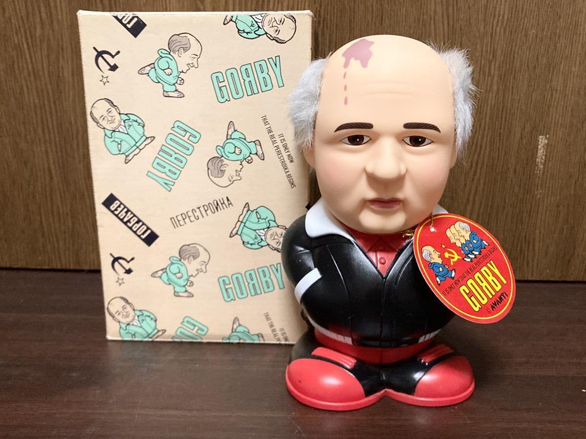 デッドストック貯金箱ゴルバチョフ人形GORBY黒ゴルビーバンクGorbaciov m32555126379_1.jpg?1662760862