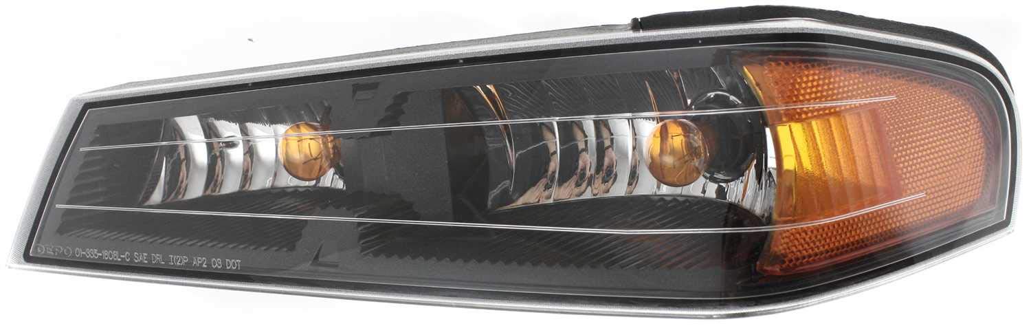 Park Signal Corner Light For 2004-2012 Chevy Colorado GMC Canyon Driver Side (Left) - DOT/SAE 8 thumbnail image