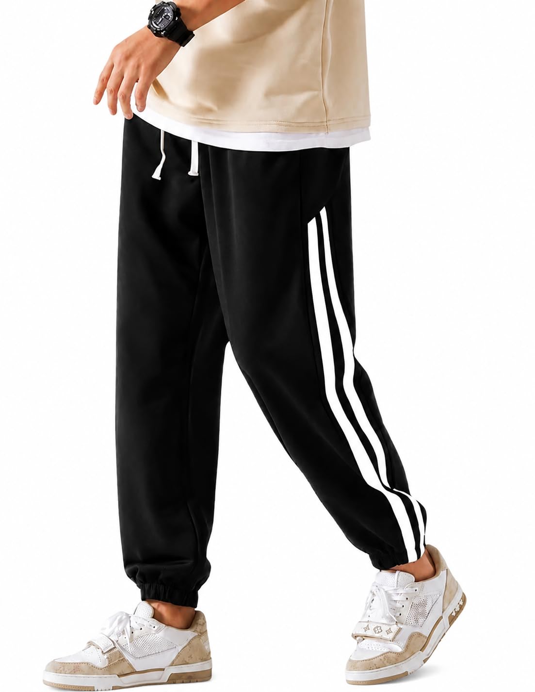 Track Pant for Men || Stylish Look Disign Track Pant || Side Stripe Look Style Pant || Jogger Style-picture-16