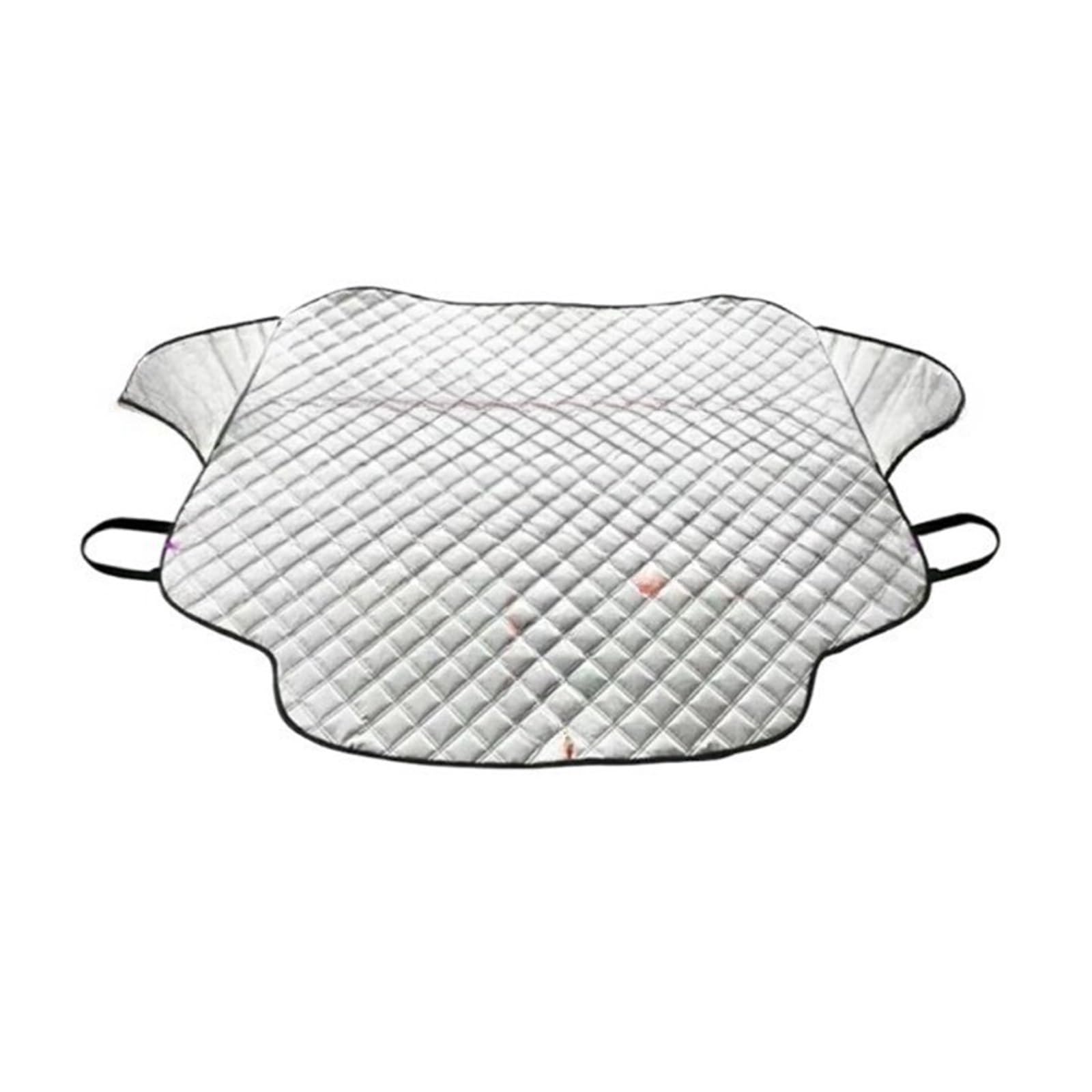 Cubierta del desempañador del Parabrisas del autom Cubierta magnética para Parabrisas de Coche, Protector Nieve para Invierno, contra heladas, Parasol para Exteriores(193x126cm)