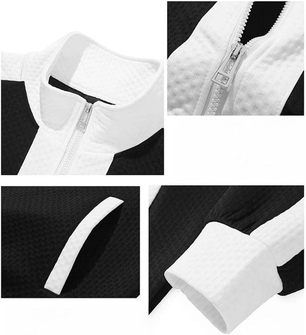 Men's Spring Running Sets Windproof Sports Sets Plus Size Outdoor Fitness Hooded Top Straight Leg Pants