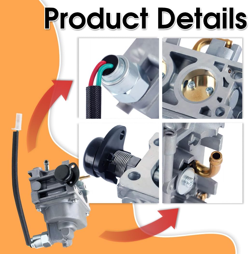127-9289 Carburetor Compatible with Toro TimeCutter ZTR & E S-Series Quest & S-Series Quest replaces 136-7840 136-7842 with Gaskets Shut-off Valve Carburetor kit