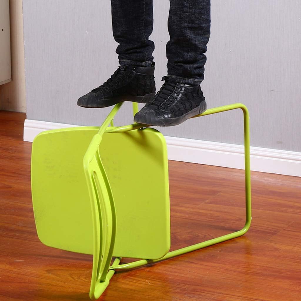 Green Folding Chair, with Backrest, Office, Conference, Family Dining