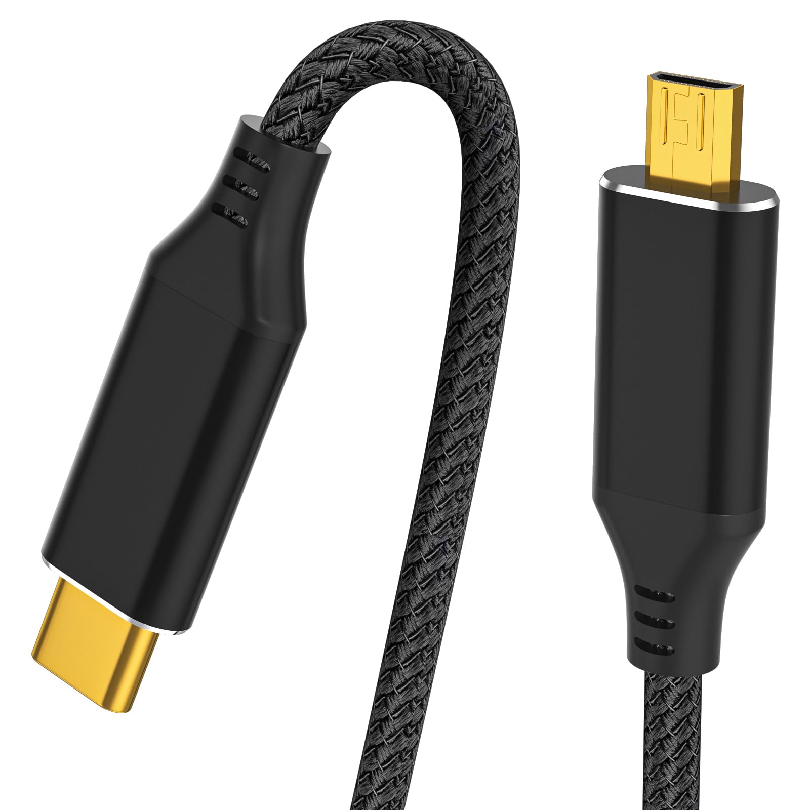 Micro HDMI to USB C Cable 6FT, High Speed 4K@60Hz, Uni-Directional Micro HDMI to Type C Cord Support Raspberry Pi 4, Odin Lite, Camera, Video Capture Card, Laptop
