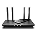 TP-Link WiFi 6 Router AX1800 Smart WiFi Router (Archer AX21) – Dual Band Gigabit Router, Works with Alexa - A Certified for Humans Device