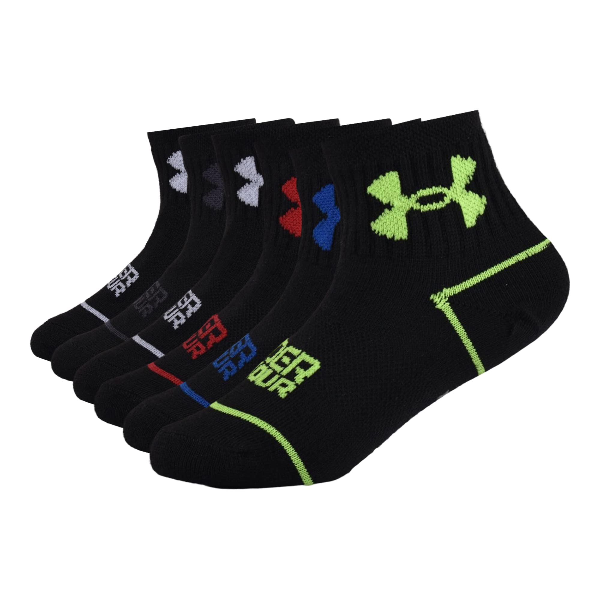 Under Armour Multi Pack Essential Quarter Socks Calzini Quarter Bimbo 0-24