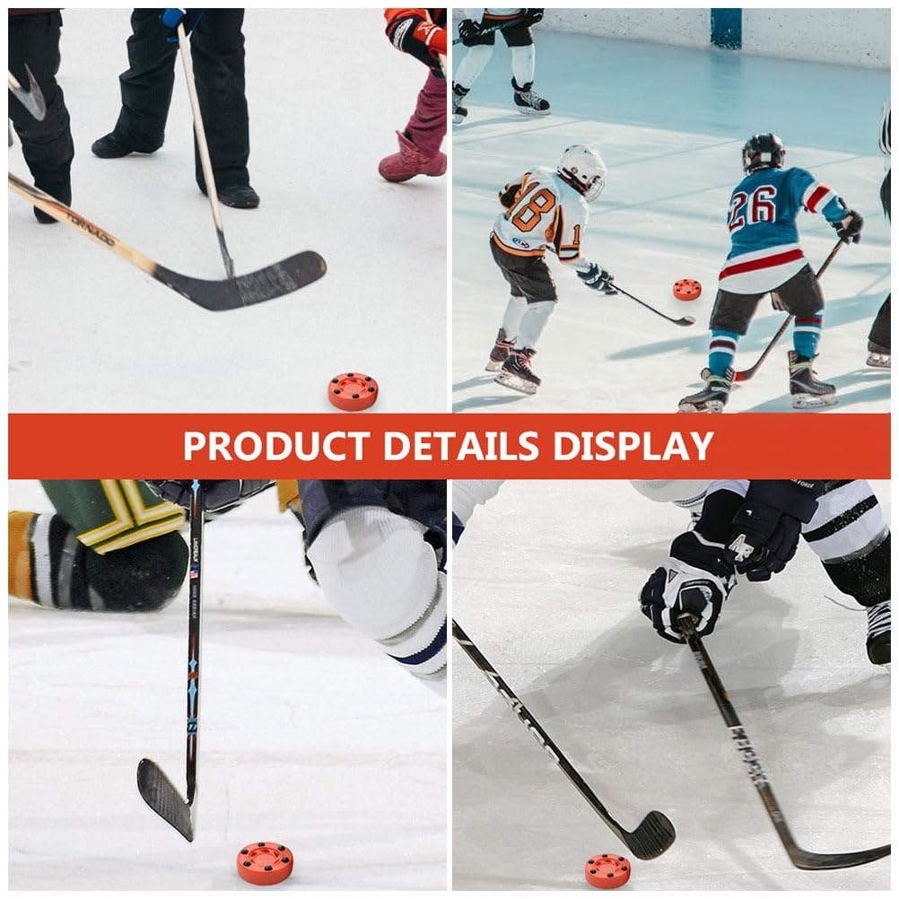 BESPORTBLE 3 Stück Rollhockeyspiel Puck Inline Hockey Straßenhockey Puck Indoor Outdoor Boden Hockey Bälle