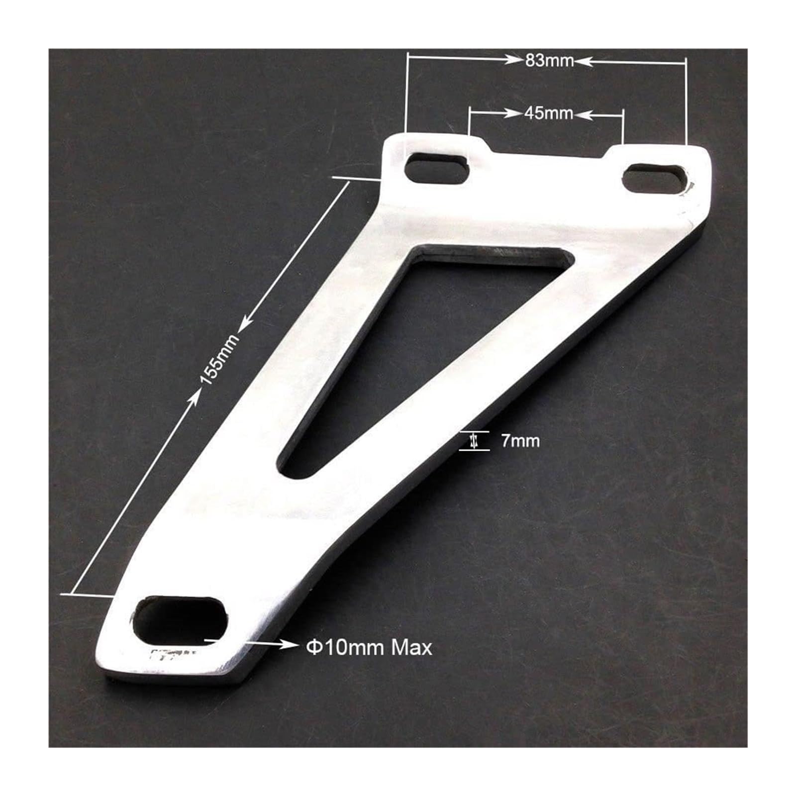 Motorrad Für Yamaha Für YZF R1 2001 2002 2003 2004 2005 Motorrad-Auspuff-Endschalldämpfer Motorrad-Auspuffrohr-Aufhängerhalterung Auspuff Mittleres(2)