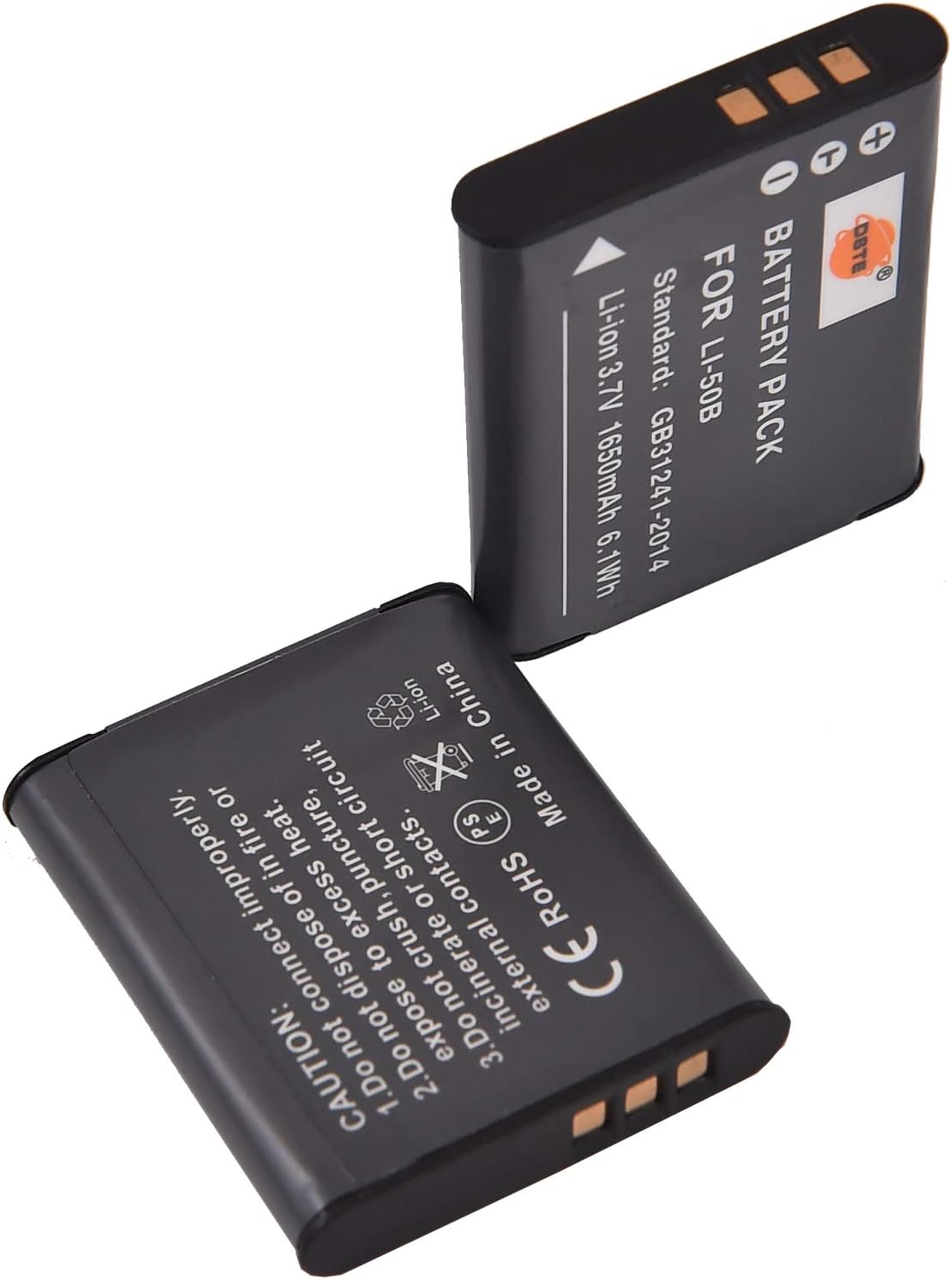 Batterie photo numerique pour OLYMPUS LI-50B 3.7V Li-Ion 900 / 1000mA