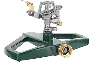 Metal Sprinkler Base: Heavy Duty Zinc Alloy Pulsating Sprinkler System