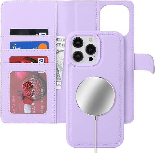 Havaya Funda para iPhone 13 Pro Max con tarjetero para iPhone 13 Pro Max, funda tipo cartera para mujer, funda para iPhone 12 Pro Max, compatible