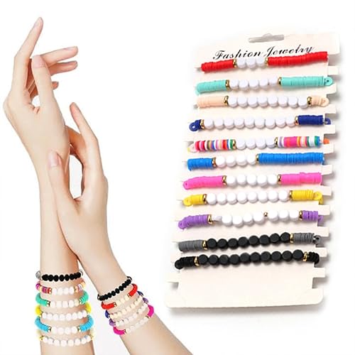 Miniatura 2 de Biendo Juego de pulseras Eras de 11 piezas, amante, folklore intrépido, habla ahora, reputación, amistad, inspiradas en la música, regalos para los