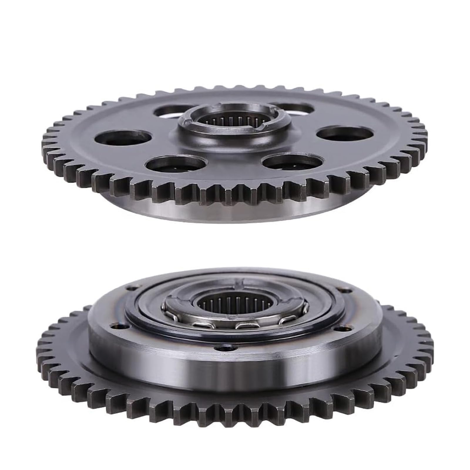 5LP-15590-00 - Juego de repuesto para motor de arranque y engranaje de motocicleta para 660 660R YFM660 2001-2003 Metal