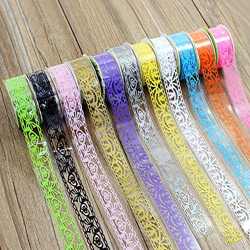 PsmGoods® Nastro adesivo Washi decorativo 11