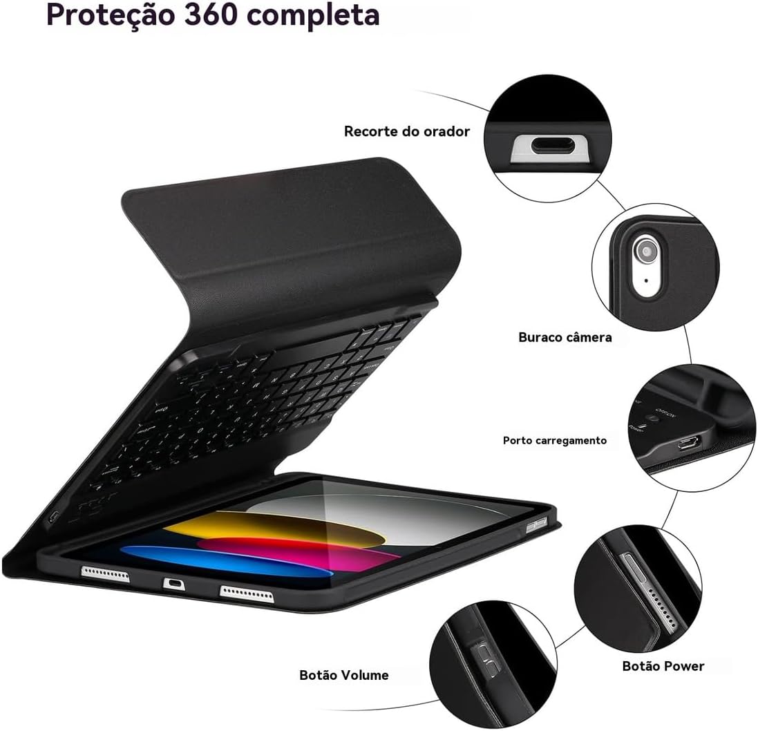 Capa Para Tablet Com Teclado Bluetooth: Review Após 7 Dias de Uso