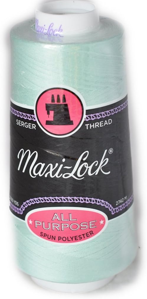 Maxi Lock All Purpose Thread Mint Green 3000 YD Cone MLT-038