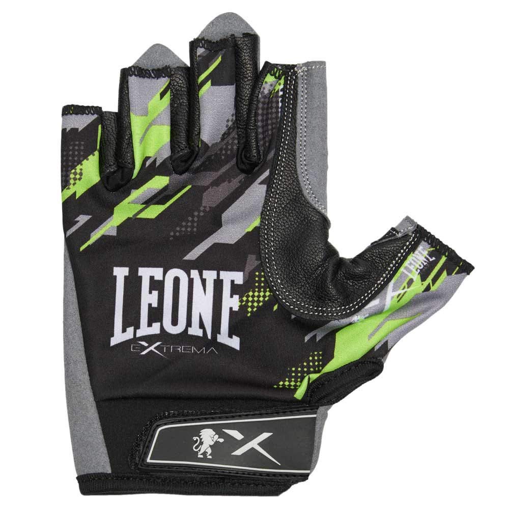 LEONE 1947 Guanti Lifter, Unisex Adulto, Nero, S/​M, GK200