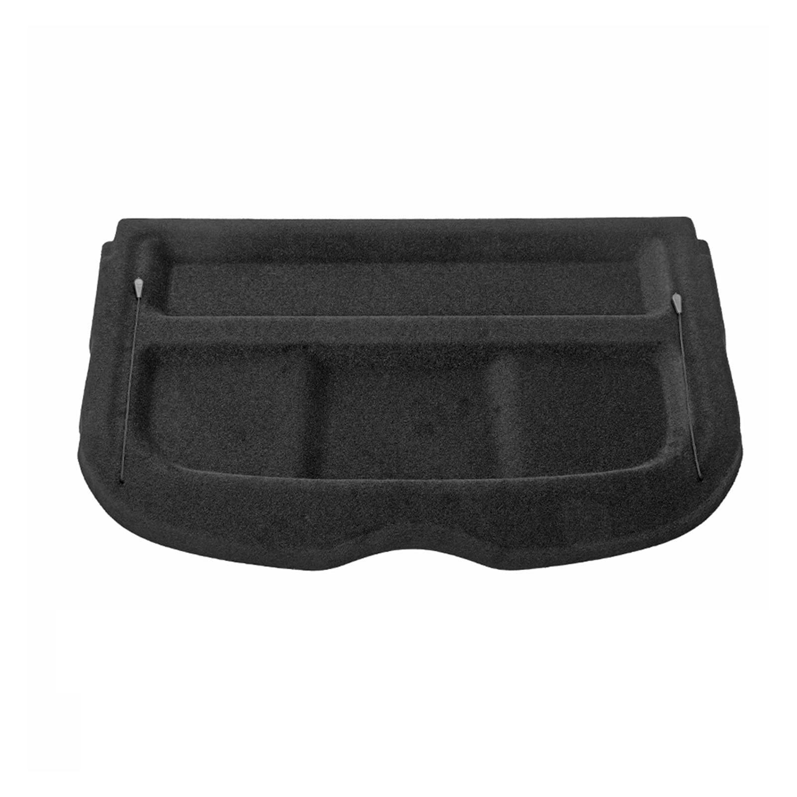 Cubre maletero Nissan Qashqai 2016-2021 | Bandeja rígida negra de equipaje trasero