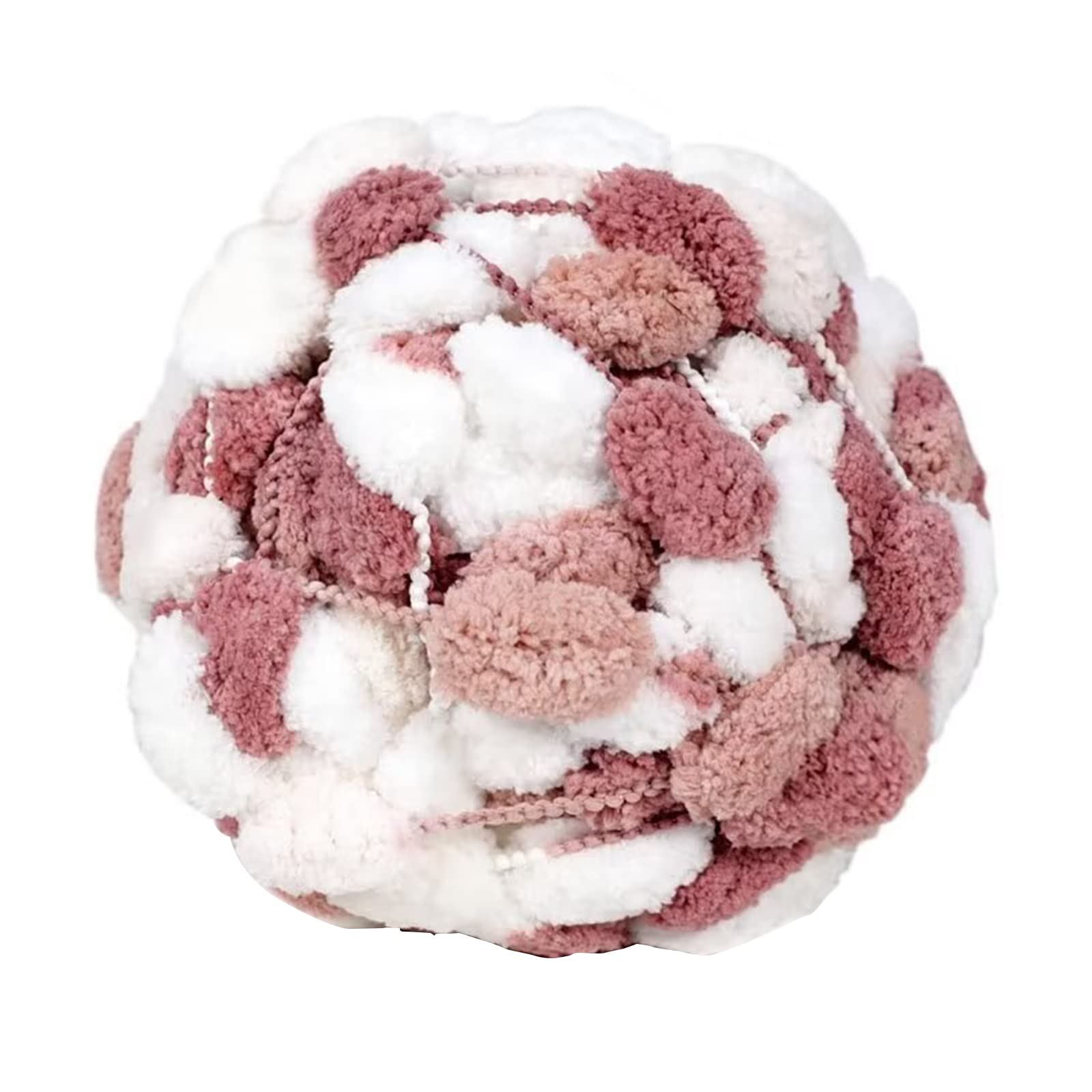 Sewing Pom-Poms Craft Decorations Assorted Balls Pompoms Bulk Craft Pompoms in Bright Color String Cashmere Cashmere Balls Pom-poms Plush