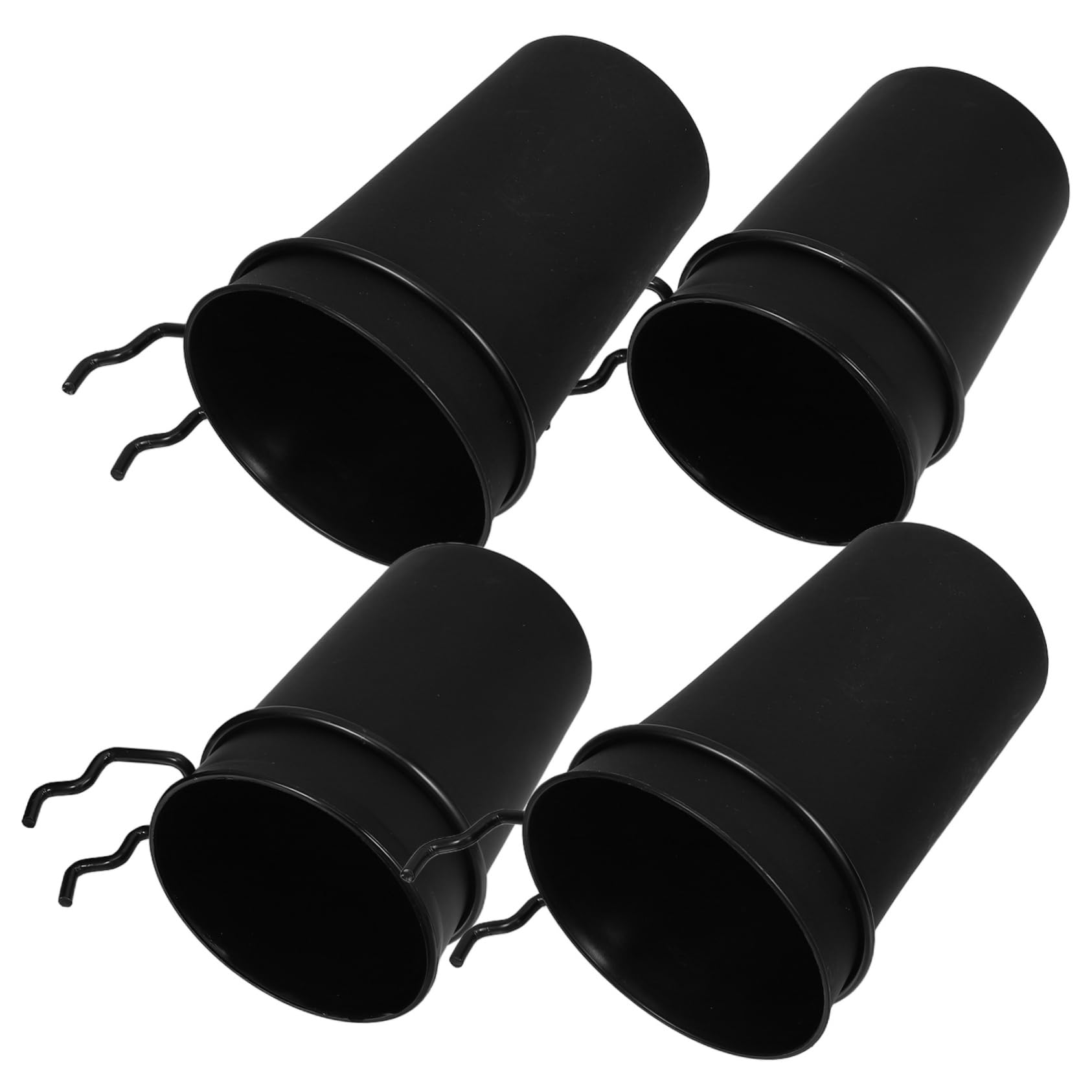 Cabilock Pegboard Cup Holder 4pcs Storage Bins Organize Screws Bolts Drill Bits Wrenches Wall Mount Home Office Accessories