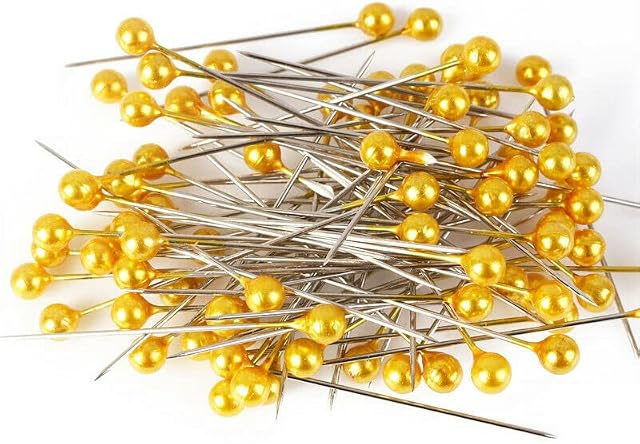 Generic Needles PINS, Alloy Steel, Gold, One Size