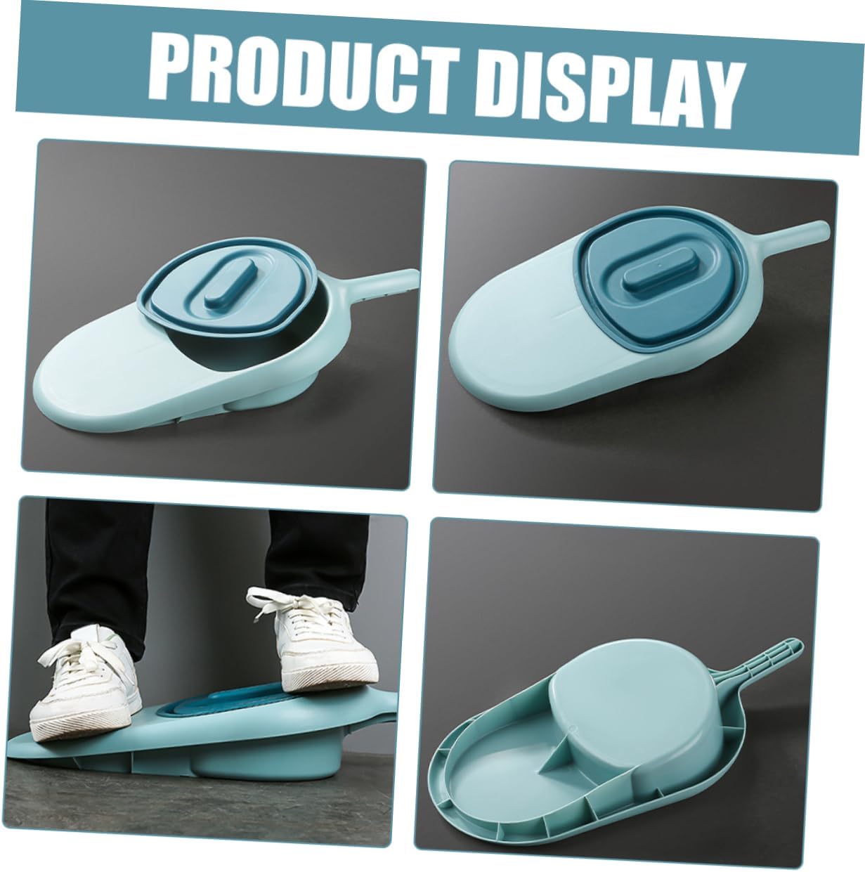 Hospital Bedpan Portable Urinal Cover for Elderly Women Men Nursing Care