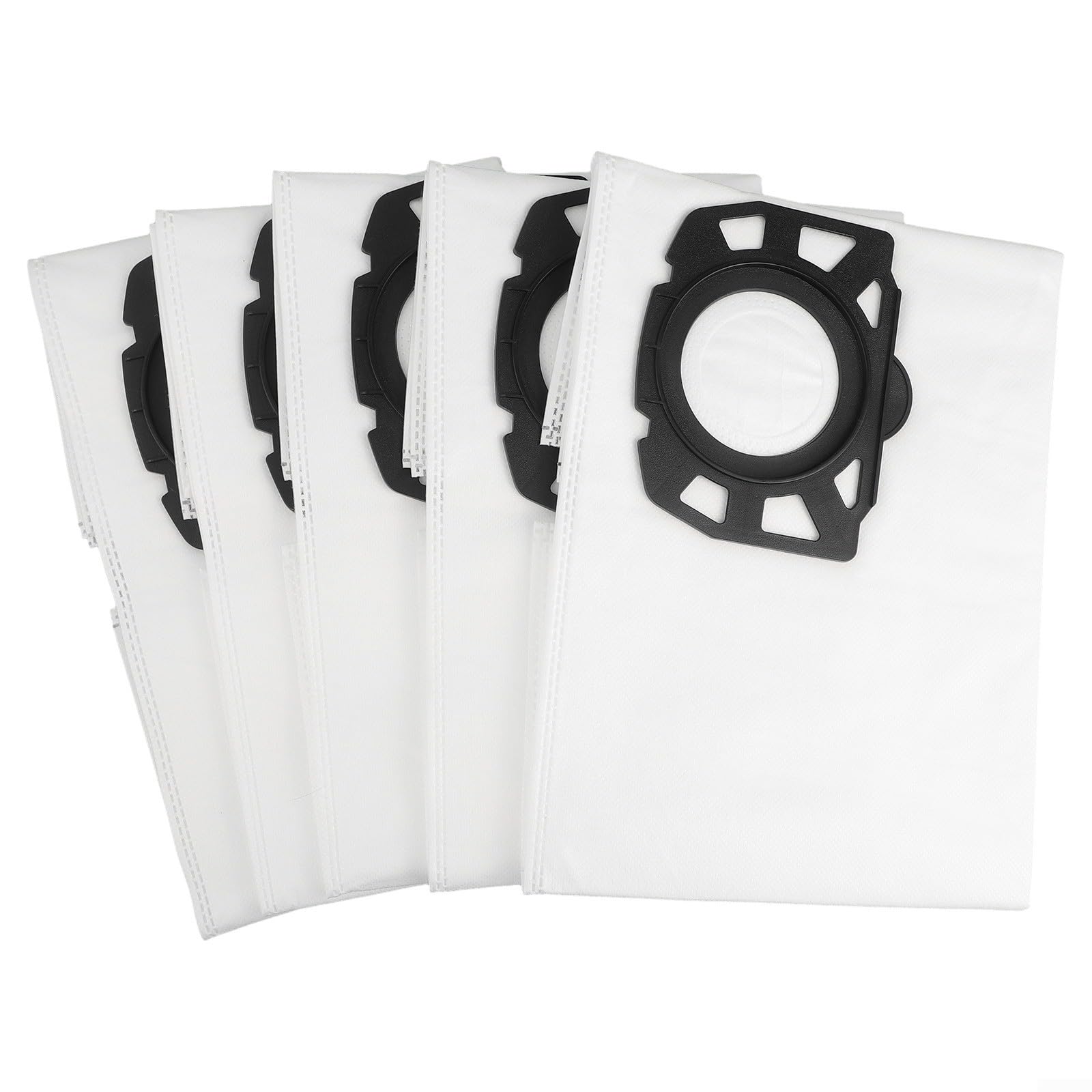 EpheyFIF 5 Pack Vacuum Cleaner - Bags For Karcher 2.863-314.0, KFI 357 for KA 40 WD2 Plus WD3, WD3s SE4001 SE4002 For Robot Vacuum Cleaner