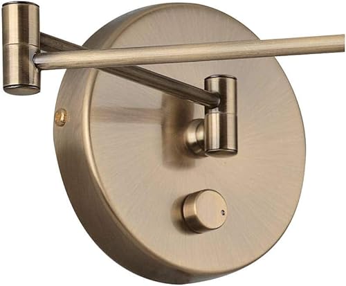 Miniatura 2 de Lite Source Lámpara de escritorio de latón antiguo Piano Mate