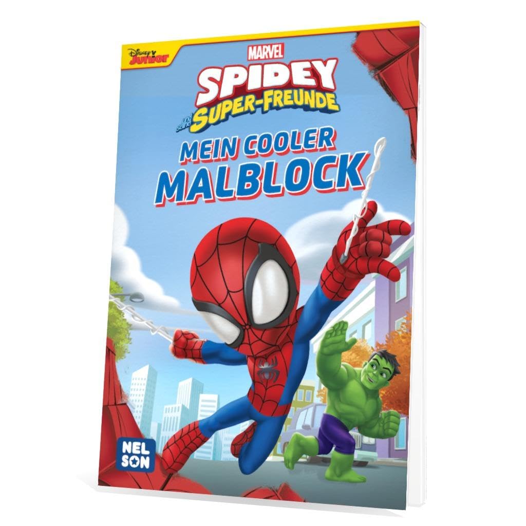 MARVEL Spidey und seine Super-Freunde: Mein cooler Malblock: Malblock
