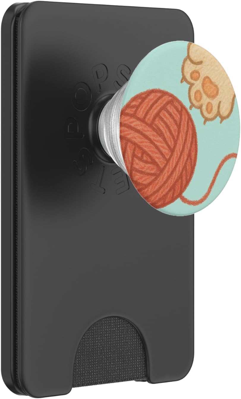 PopSockets Phone Grip – Cat PopSocket - Ball & Yarn PopSockets PopGrip for MagSafe