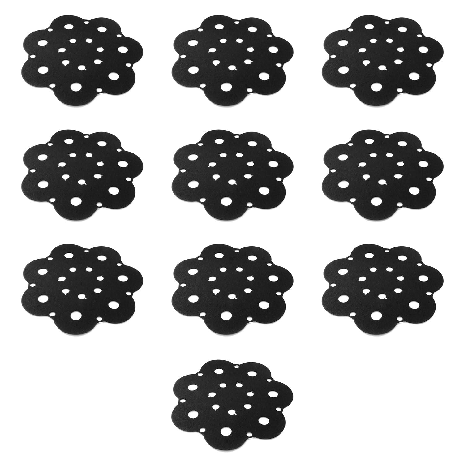 Reliapart Grey Brush Bar Cyclone Foam Dust Gasket Seals Compatible For Dyson Vacuum Cleaners Dc27 Dc33 (10 Pack) Restore Vacuum Performance
